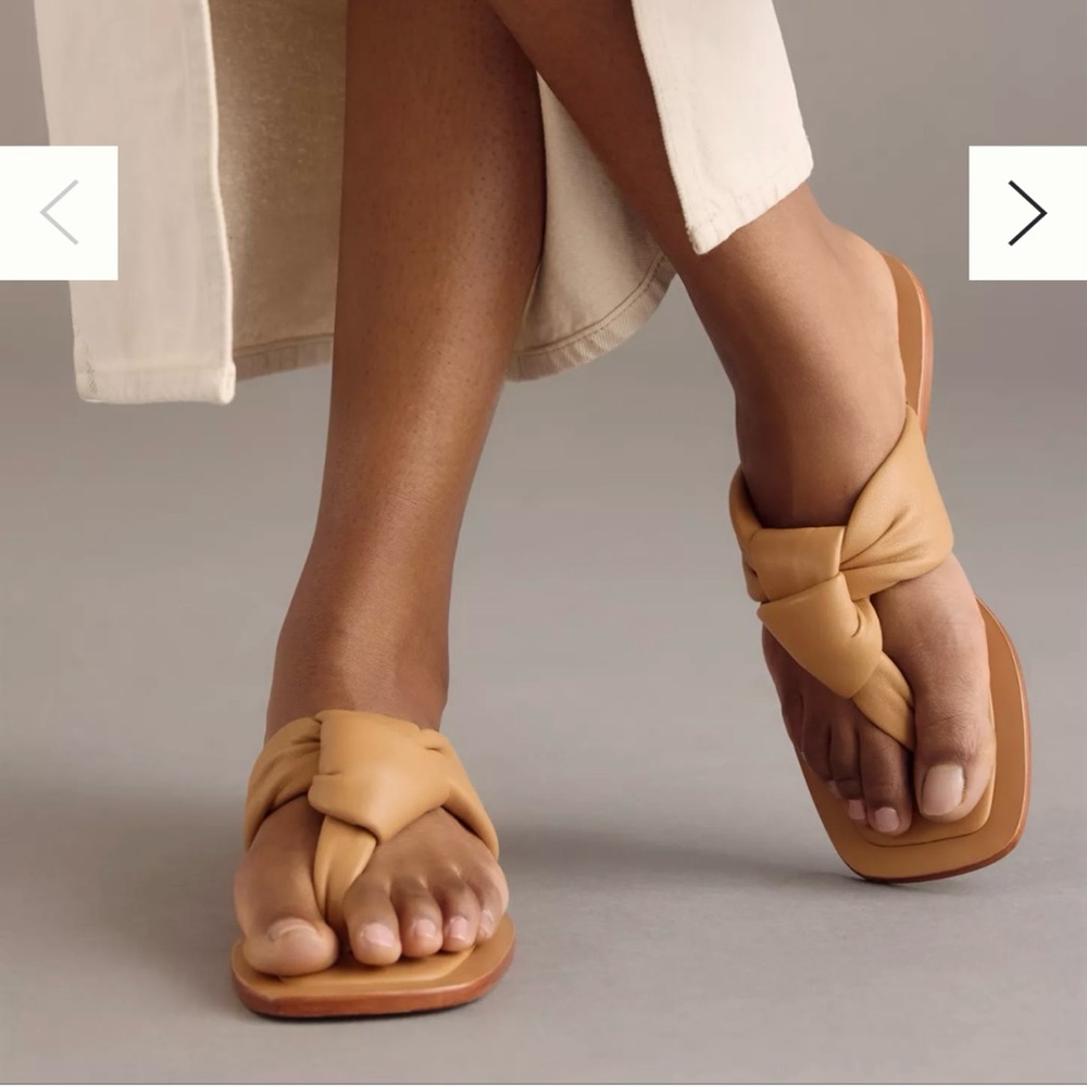 BRAND NEW Maeve by Anthropologie tan sandals size 8